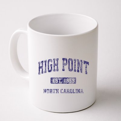High Point North Carolina Nc Vintage Athletic Mug