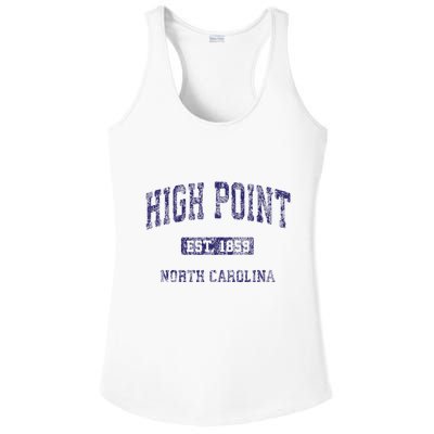 High Point North Carolina Nc Vintage Athletic Ladies PosiCharge Competitor Racerback Tank