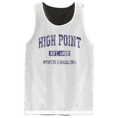 High Point North Carolina Nc Vintage Athletic Mesh Reversible Basketball Jersey Tank