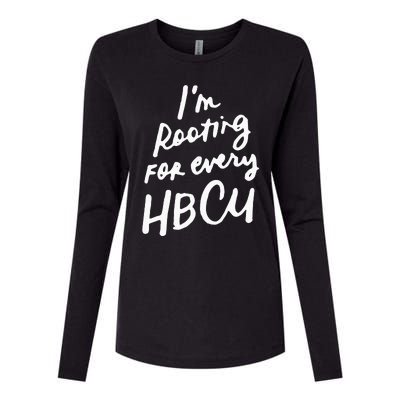 HBCU Proud Our Educational Roots Are Historical Black Pride Womens Cotton Relaxed Long Sleeve T-Shirt