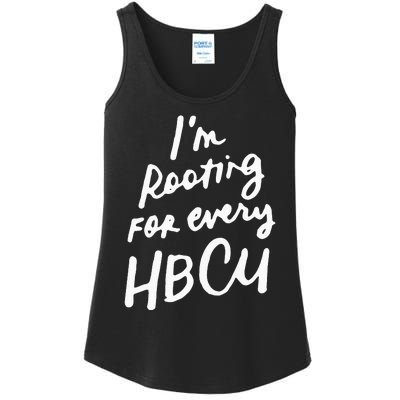 HBCU Proud Our Educational Roots Are Historical Black Pride Ladies Essential Tank