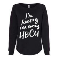 HBCU Proud Our Educational Roots Are Historical Black Pride Womens California Wash Sweatshirt