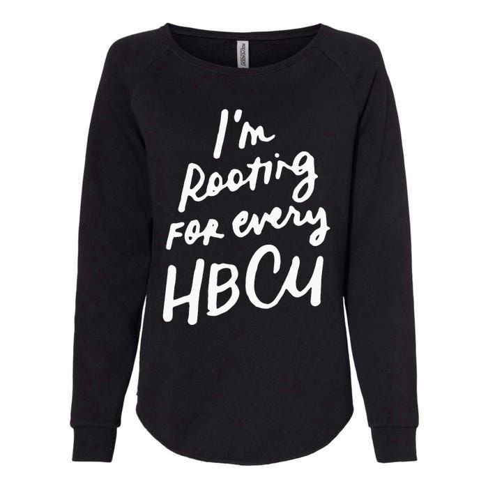 HBCU Proud Our Educational Roots Are Historical Black Pride Womens California Wash Sweatshirt