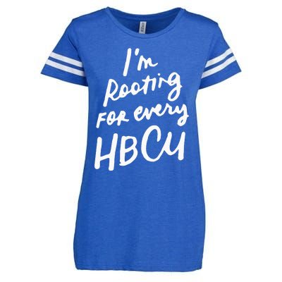 HBCU Proud Our Educational Roots Are Historical Black Pride Enza Ladies Jersey Football T-Shirt