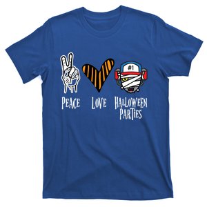 Halloween Party Outfit Peace Love Halloween Great Gift T-Shirt