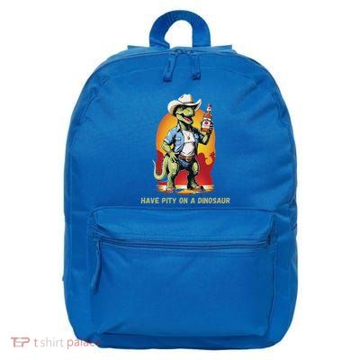 Have Pity On A Dinosaur 16 in Basic Backpack