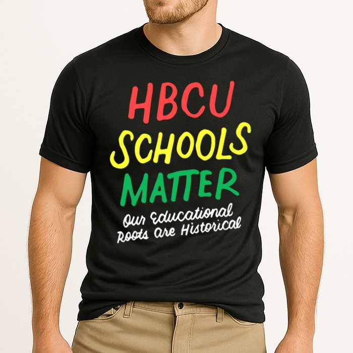 HBCU Proud Our Educational Roots Are Historical Cooling Performance Crew T-Shirt