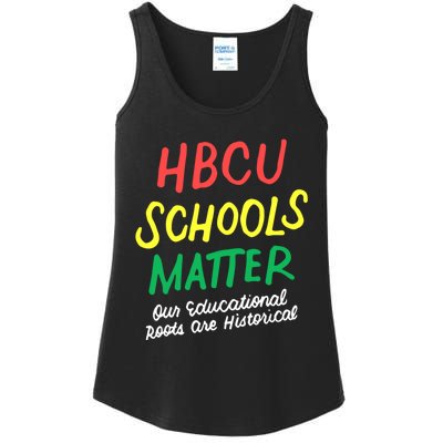 HBCU Proud Our Educational Roots Are Historical Ladies Essential Tank