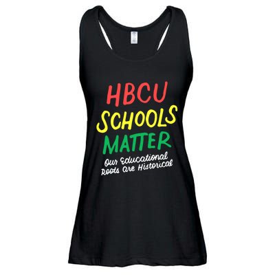 HBCU Proud Our Educational Roots Are Historical Ladies Essential Flowy Tank