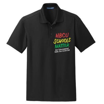 HBCU Proud Our Educational Roots Are Historical Dry Zone Grid Polo