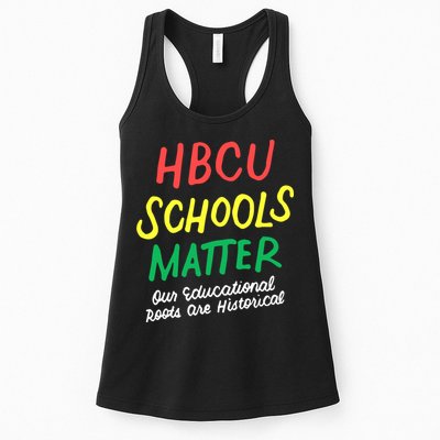 HBCU Proud Our Educational Roots Are Historical Womens Tank Top