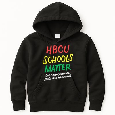 HBCU Proud Our Educational Roots Are Historical Kids Hoodie