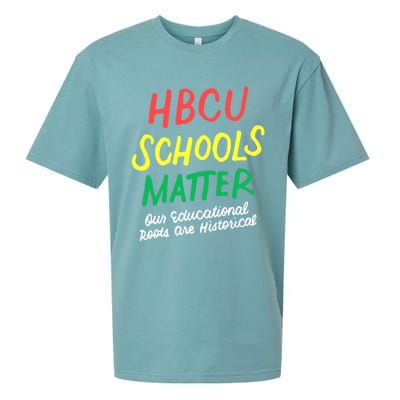 HBCU Proud Our Educational Roots Are Historical Sueded Cloud Jersey T-Shirt