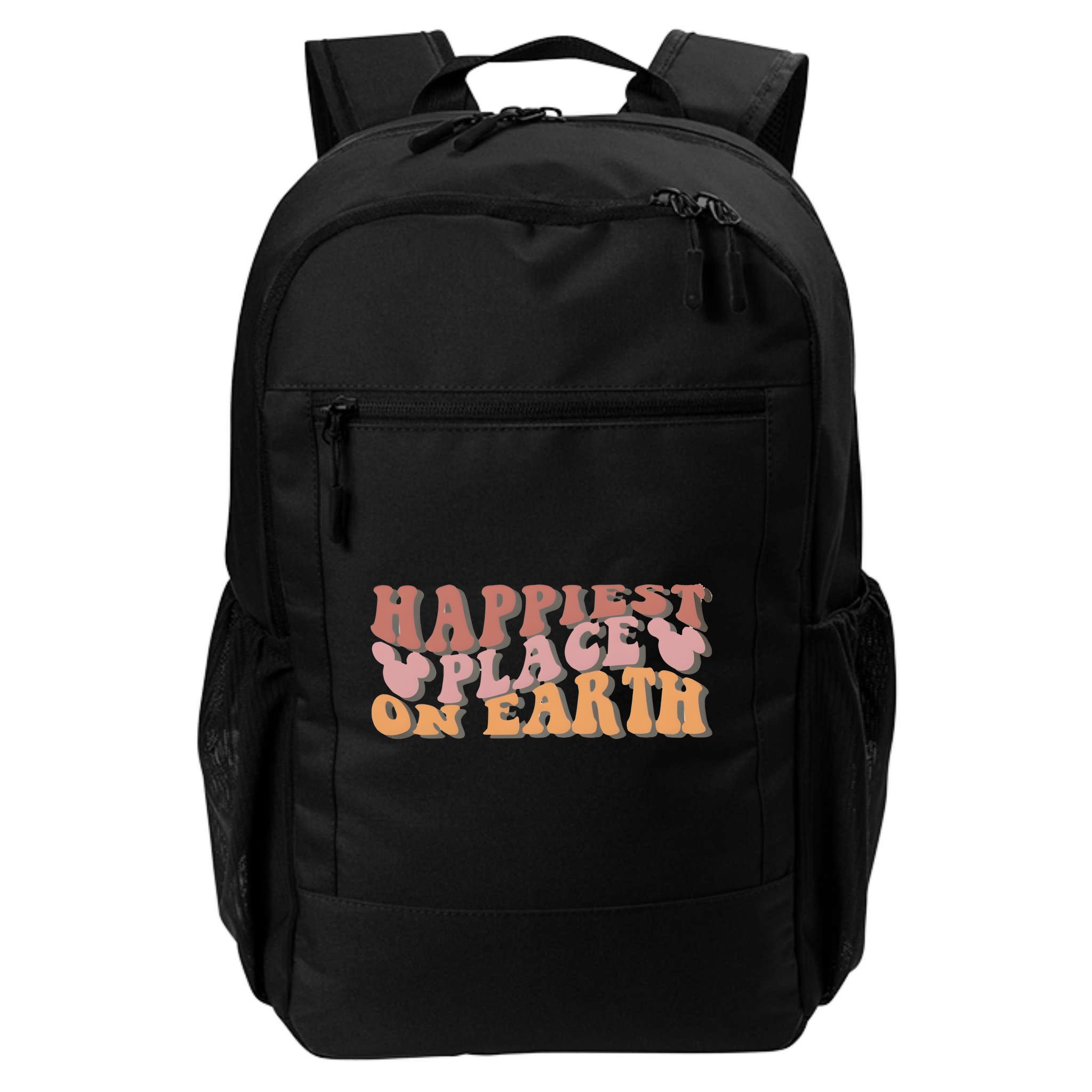 Happiest Place On Earth Dizni Aesthetic Family Vacation Trip Matching Family Backpack