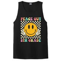 Hippie Peace Out 8th Grade Teacher Last Day Of School PosiCharge Competitor Tank