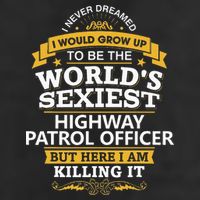 Highway Patrol Officer Gift Idea For Highway Patrol Hat
