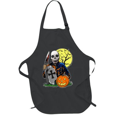 Halloween Pumpkin Orange Apron