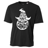 Halloween Party Pun Gifts Witchy Candy Delight Cooling Performance Crew T-Shirt