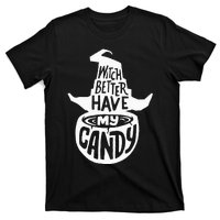 Halloween Party Pun Gifts Witchy Candy Delight T-Shirt