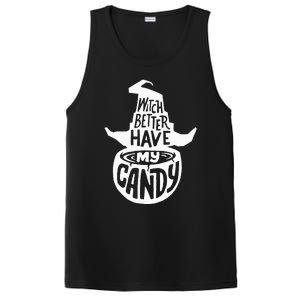 Halloween Party Pun Gifts Witchy Candy Delight PosiCharge Competitor Tank