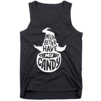 Halloween Party Pun Gifts Witchy Candy Delight Tank Top