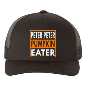 Halloween Peter Pumpkin Eater Costume Couples Yupoong Adult 5-Panel Trucker Hat