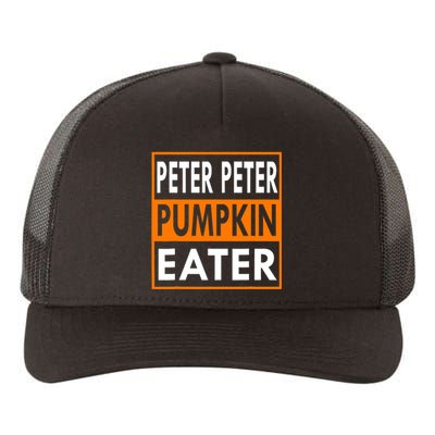 Halloween Peter Pumpkin Eater Costume Couples Yupoong Adult 5-Panel Trucker Hat