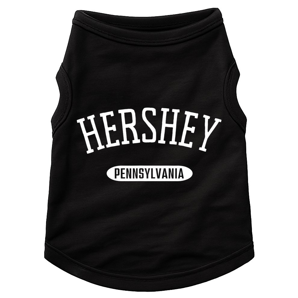 Hershey Pennsylvania Pa Vintage Athletic Sports Design Doggie Tank