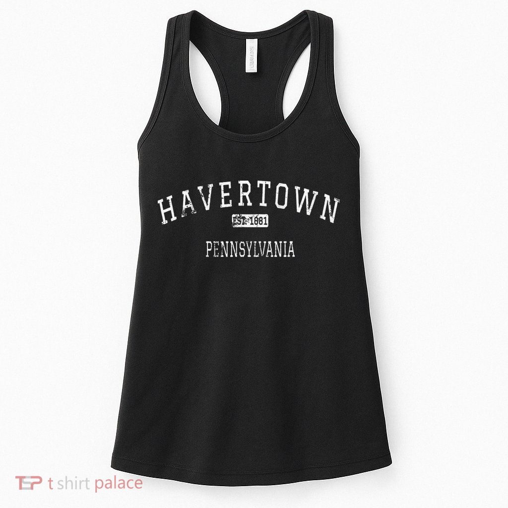 Havertown Pennsylvania PA Vintage Womens Tank Top