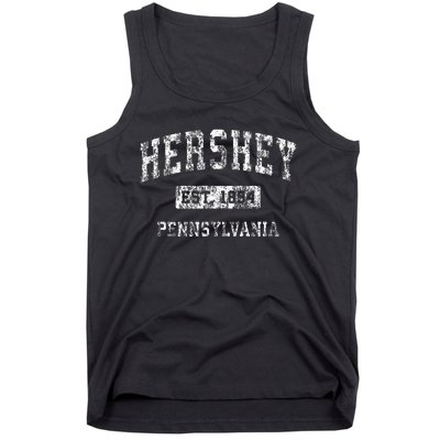 Hershey Pennsylvania Pa Vintage Established Sports Tank Top