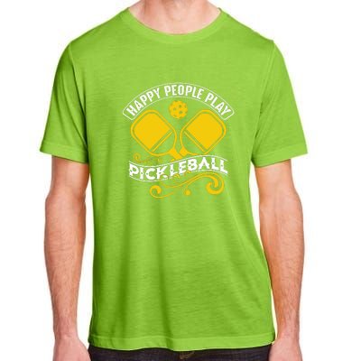 Happy People Play Pickleball Gift For Pickleball Team Adult ChromaSoft Performance T-Shirt