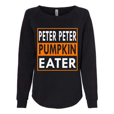 Halloween Peter Pumpkin Eater Costume Couples Womens California Wash Sweatshirt