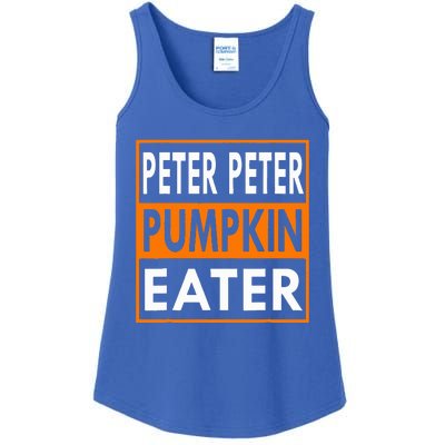 Halloween Peter Pumpkin Eater Costume Couples Ladies Essential Tank