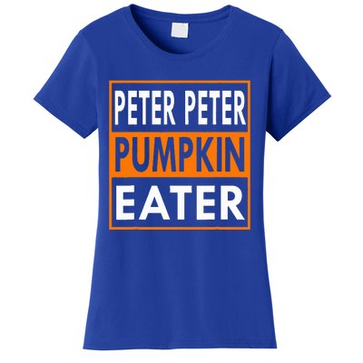 Halloween Peter Pumpkin Eater Costume Couples Women's T-Shirt