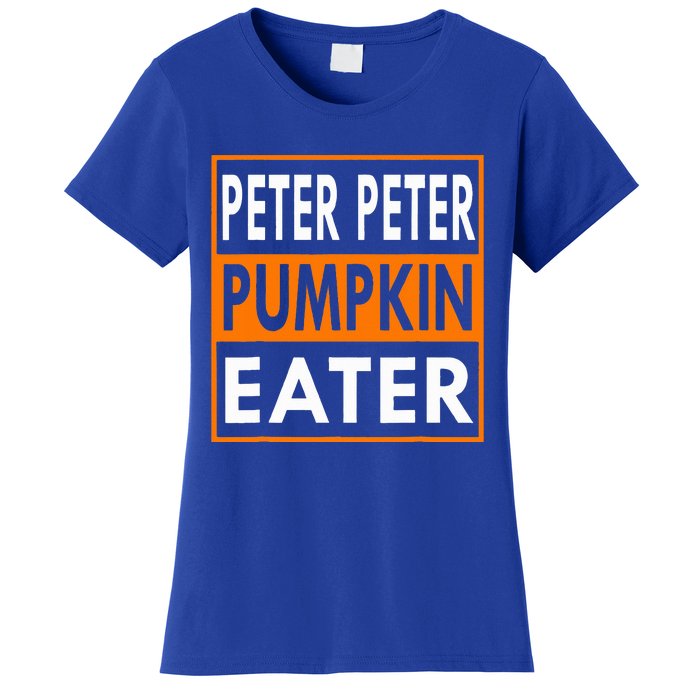 Halloween Peter Pumpkin Eater Costume Couples Women's T-Shirt