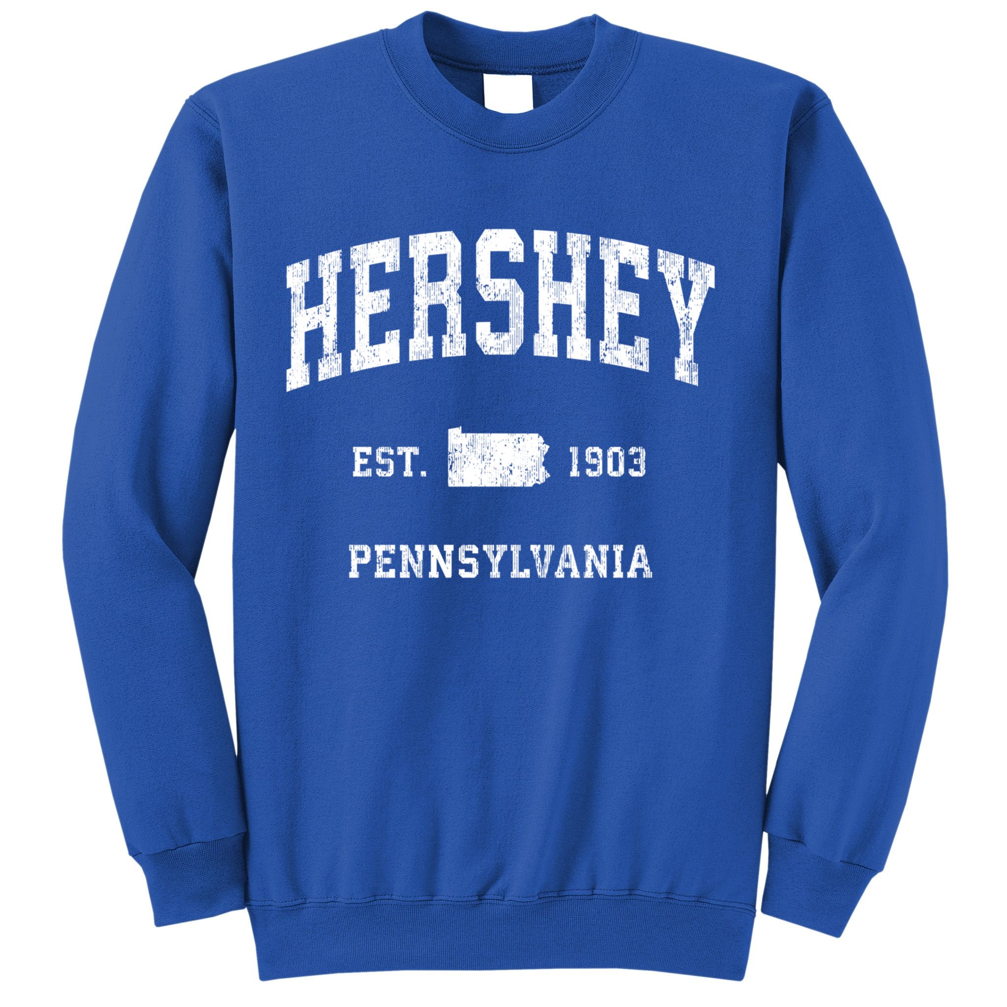 Hershey Pennsylvania Pa Vintage Athletic Sports Design Meaningful Gift Sweatshirt