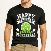 Happy People Play Pickleball Paddleball Player Performance Shirt