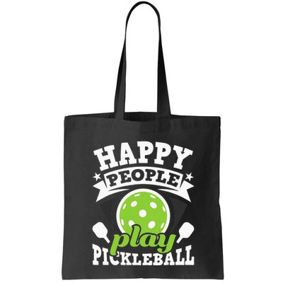 Happy People Play Pickleball Paddleball Player Bag