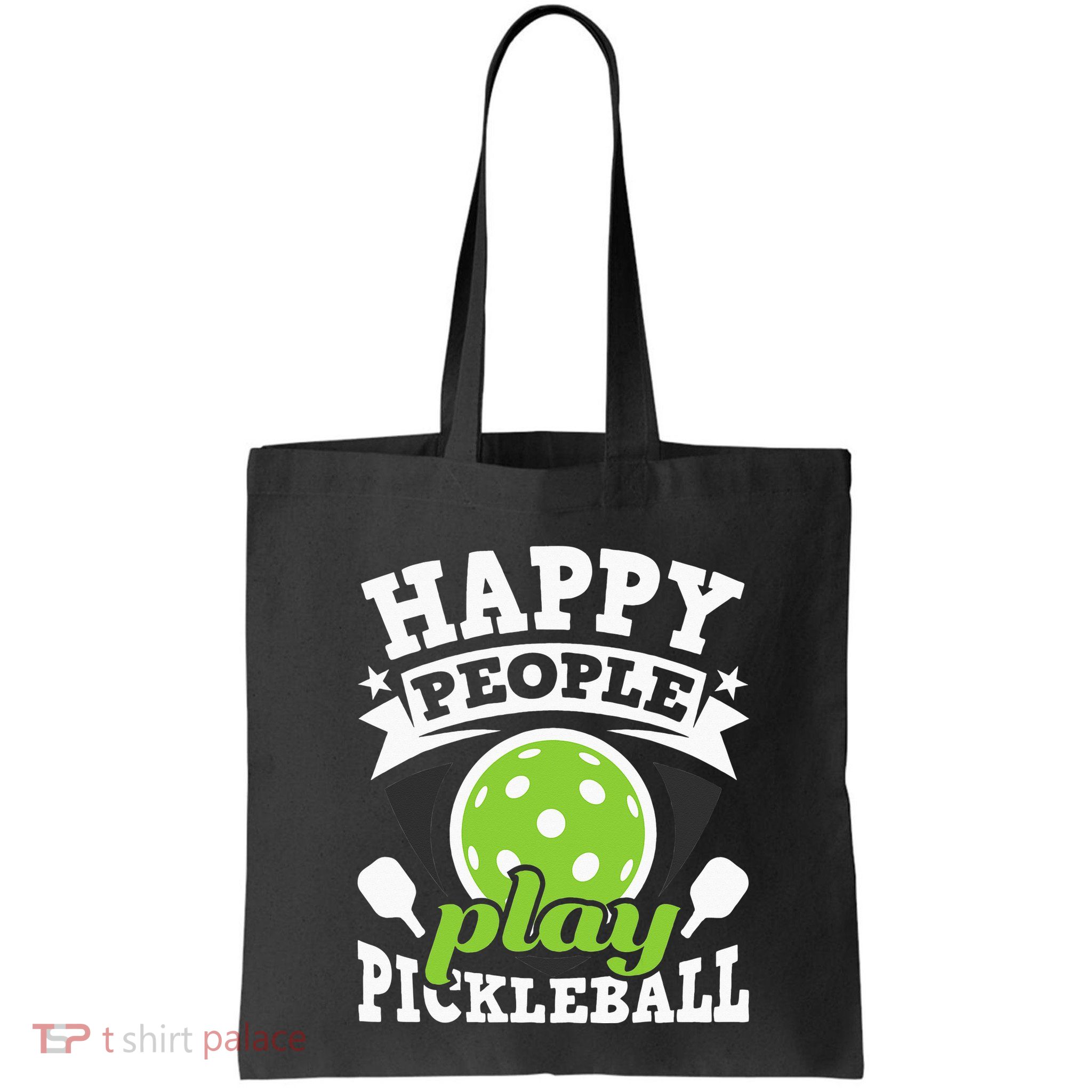 Happy People Play Pickleball Paddleball Player Bag