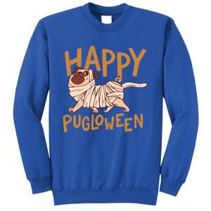 Happy Pugloween Pug Halloween Gift Sweatshirt