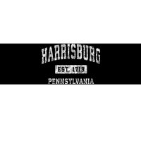 Harrisburg Pennsylvania Pa Vintage Established Sports Bumper Sticker