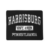 Harrisburg Pennsylvania Pa Vintage Established Sports Mousepad