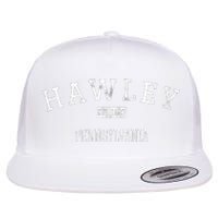 Hawley Pennsylvania Pa Vintage Flat Bill Trucker Hat