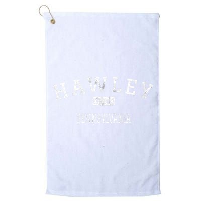 Hawley Pennsylvania Pa Vintage Golf Towel