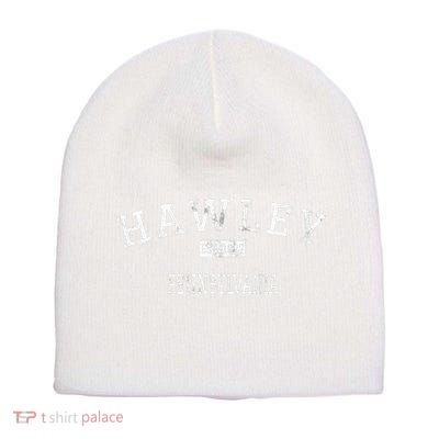 Hawley Pennsylvania Pa Vintage Short Acrylic Beanie