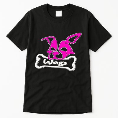Human Puppy Play Mask Bdsm Fetish Gear Wags Pup Hood Tall T-Shirt