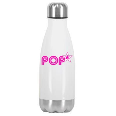 Hot Pink Pop Star IM A Famous Teen Idol Pop Music Star Stainless Steel Insulated Water Bottle