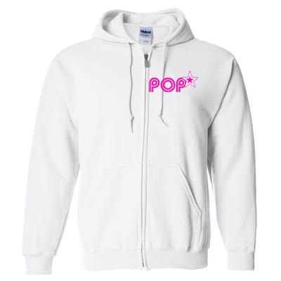 Hot Pink Pop Star IM A Famous Teen Idol Pop Music Star Full Zip Hoodie