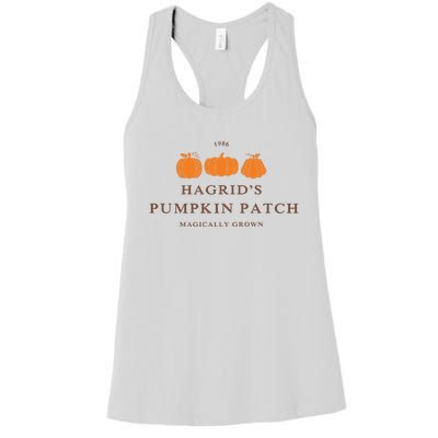 Hagrid Pumpkin Patch Kids Halloween Women's Racerback Tank