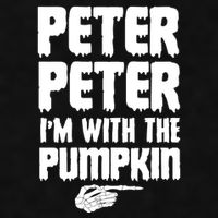 Halloween Peter Peter IM With The Pumpkin Ladies PosiCharge Tri-Blend Wicking Tank